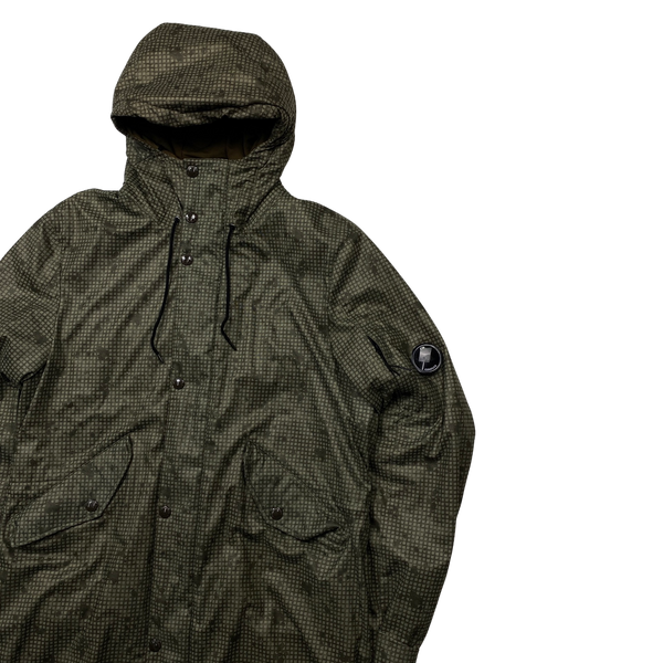 CP Company Camotage Lens Viewer Padded Parka Jacket - XL