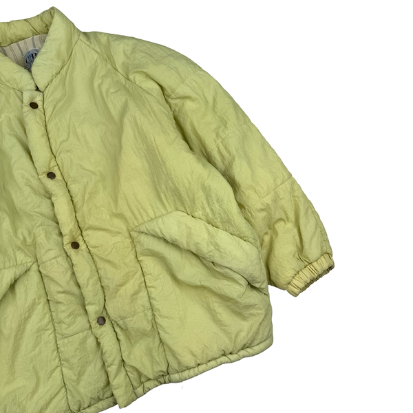 CP Company 80's Insulated Pale Yellow Vintage Jacket - XL (52)