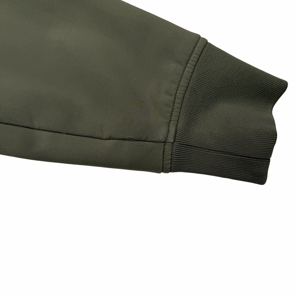 CP Company Khaki Fleece Lined Soft Shell Lens Jacket - Medium (48)