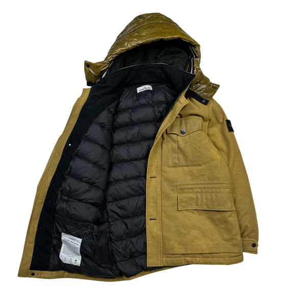Ice jacket hot sale wool blend