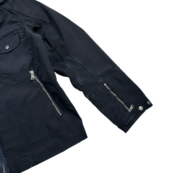 CP Company 2007 Archive Tinto Terra Navy Nylon Jacket - Medium