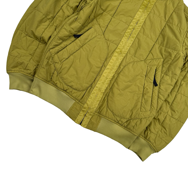 Stone Island 2019 Olive Naslan Light Primaloft Hooded Jacket - Small