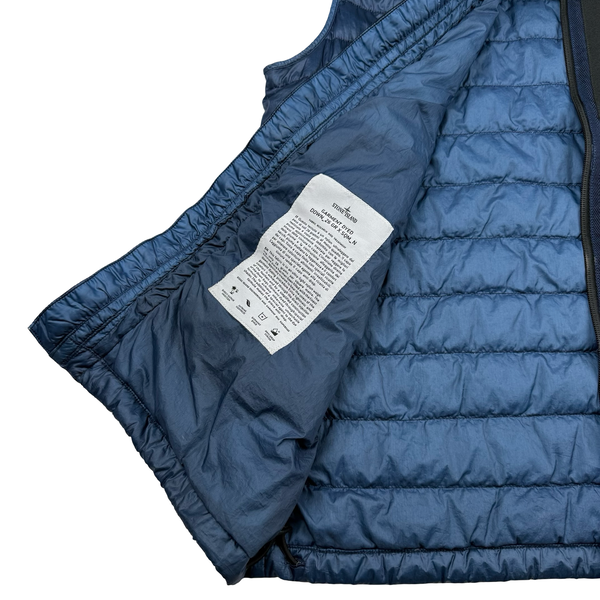 Stone Island 2014 Navy Down Filled Gilet - XL