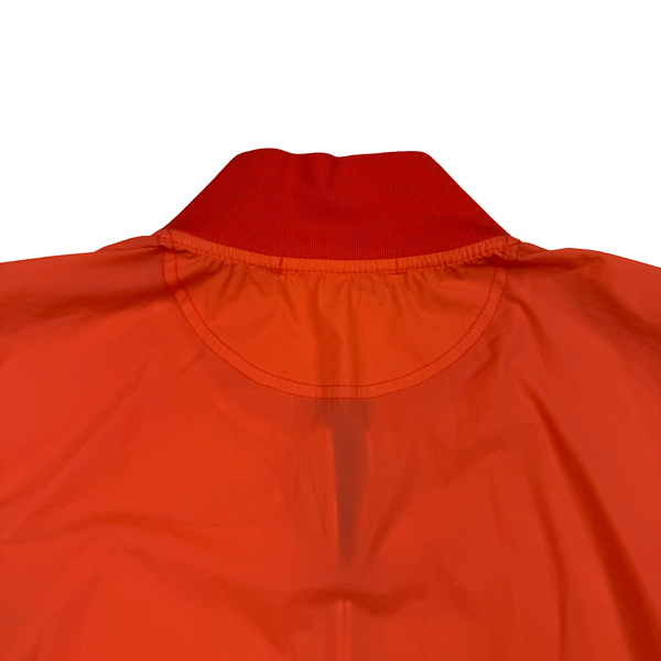 Stone Island 2021 Orange Skin Touch Nylon-TC Jacket - Large