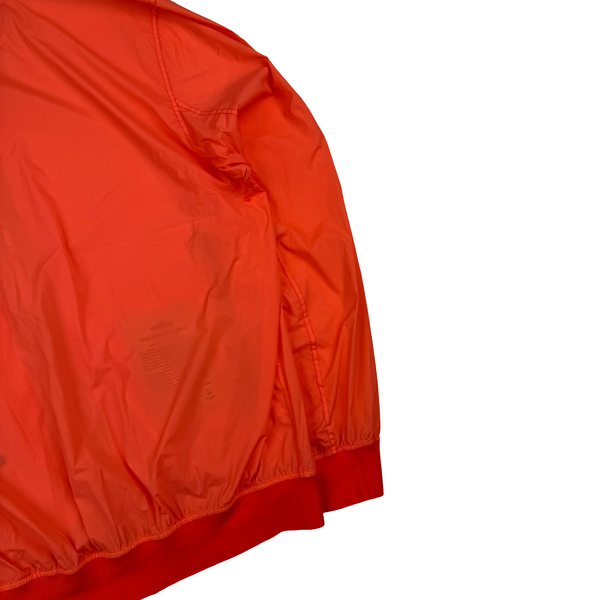 Stone Island 2021 Orange Skin Touch Nylon-TC Jacket - Large