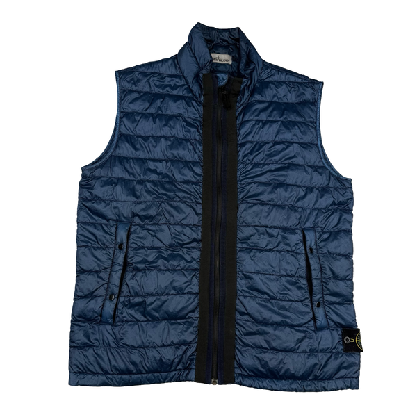 Stone Island 2014 Navy Down Filled Gilet - XL