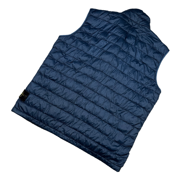 Stone Island 2014 Navy Down Filled Gilet - XL