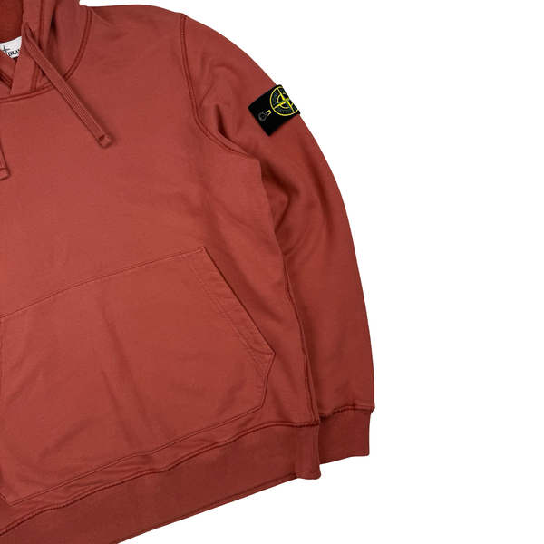 Stone Island 2021 Sienna Pullover Cotton Hoodie - Medium