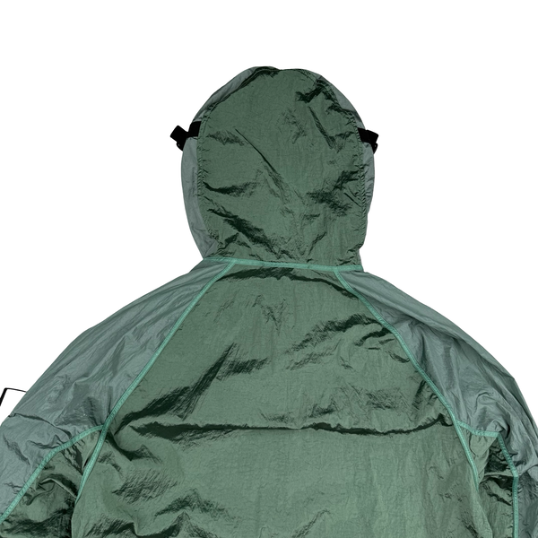 Stone Island 2024 Sage Nylon Metal Watro-TC Regenerated Nylon Econyl Jacket - Small