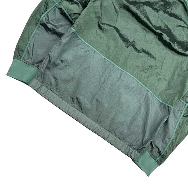 Stone Island 2024 Sage Nylon Metal Watro-TC Regenerated Nylon Econyl Jacket - Small