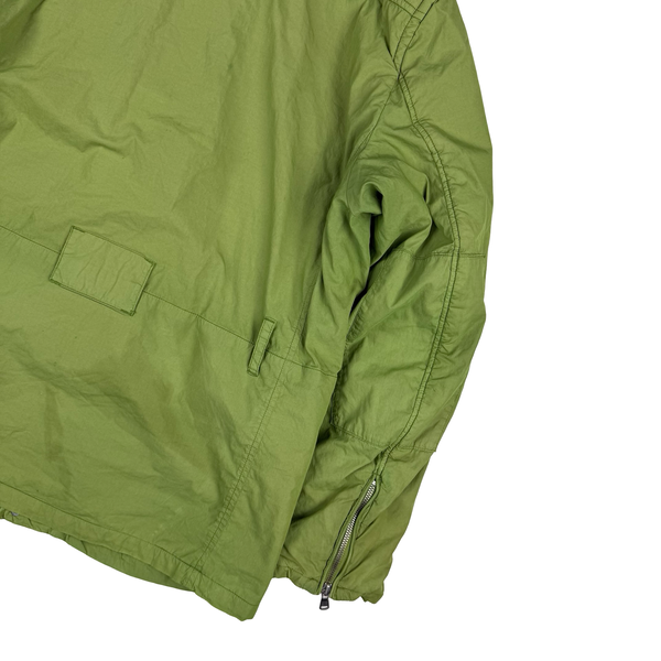 CP Company 2005 Green Double Layer Spellout Field Jacket - Medium (48)