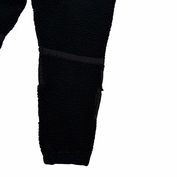 Stone Island 2022 Wool Blend Teddy Fleece Cargo Trousers  - Large