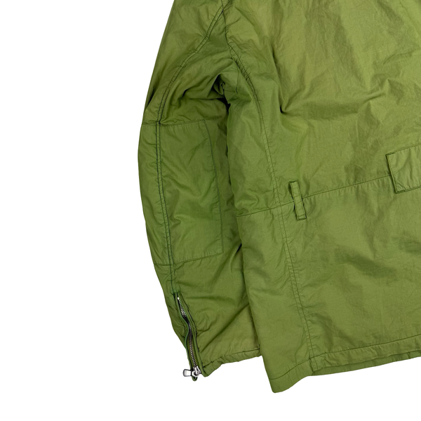 CP Company 2005 Green Double Layer Spellout Field Jacket - Medium (48)