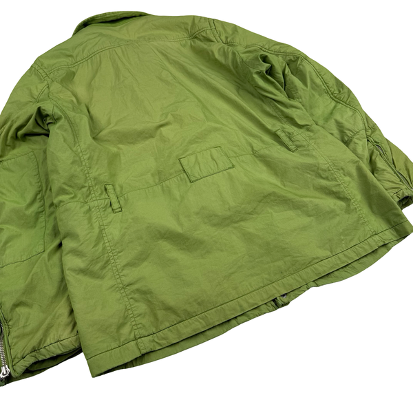 CP Company 2005 Green Double Layer Spellout Field Jacket - Medium (48)