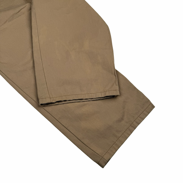 Prada Tan Cotton Relaxed Fit Cargo Trousers - Large (50) 34"