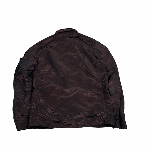 Stone Island 2016 Dark Red Weft Overshirt - XXL