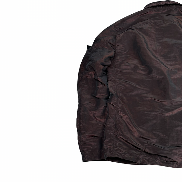 Stone Island 2016 Dark Red Weft Overshirt - XXL