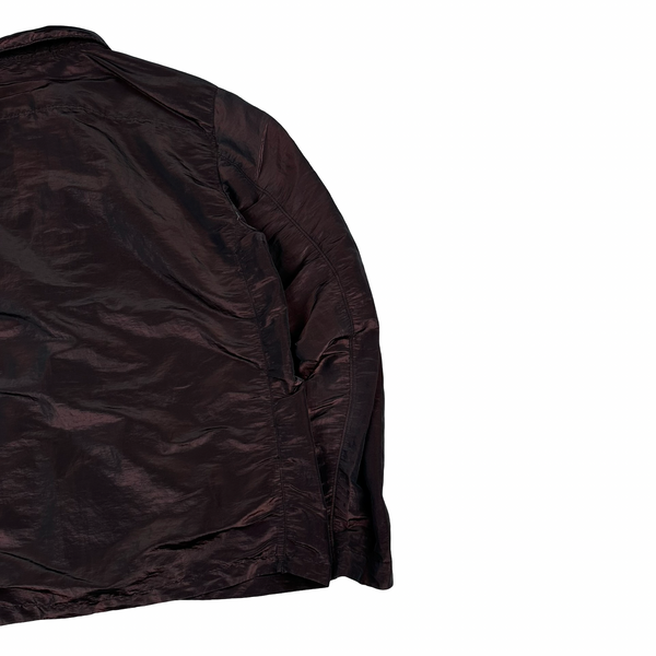 Stone Island 2016 Dark Red Weft Overshirt - XXL