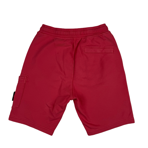 Stone Island 2023 Magenta Cotton Cargo Shorts - 30" Small