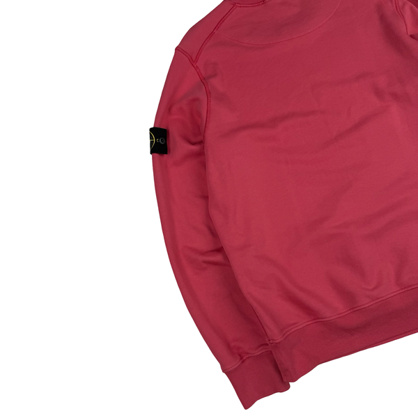 Stone Island 2023 Magenta Cotton Crewneck Jumper - Medium