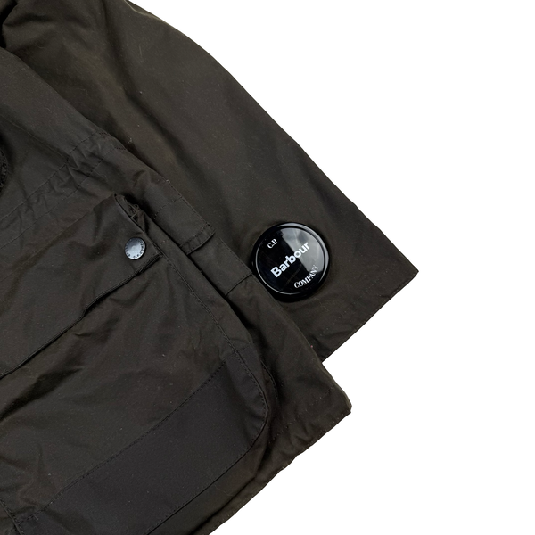 CP Company x Barbour Cinquanta Wax Cotton Field Jacket - Medium