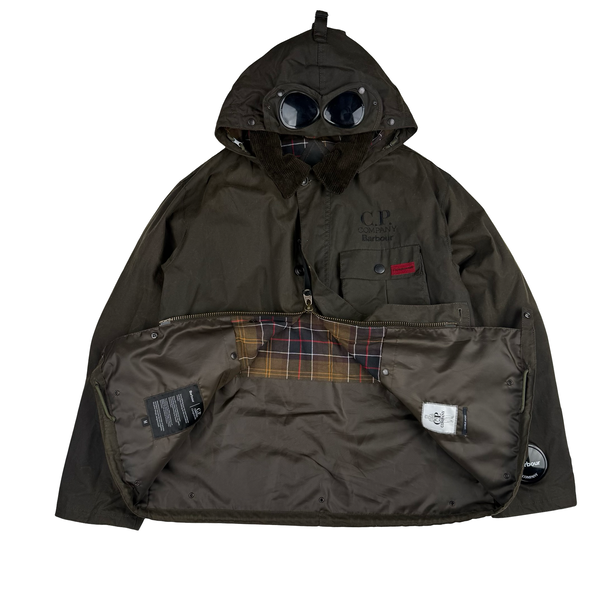 CP Company x Barbour Cinquanta Wax Cotton Field Jacket - Medium