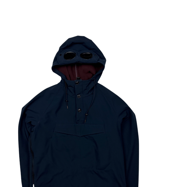 CP Company Navy Soft Shell R Pullover Smock - Medium