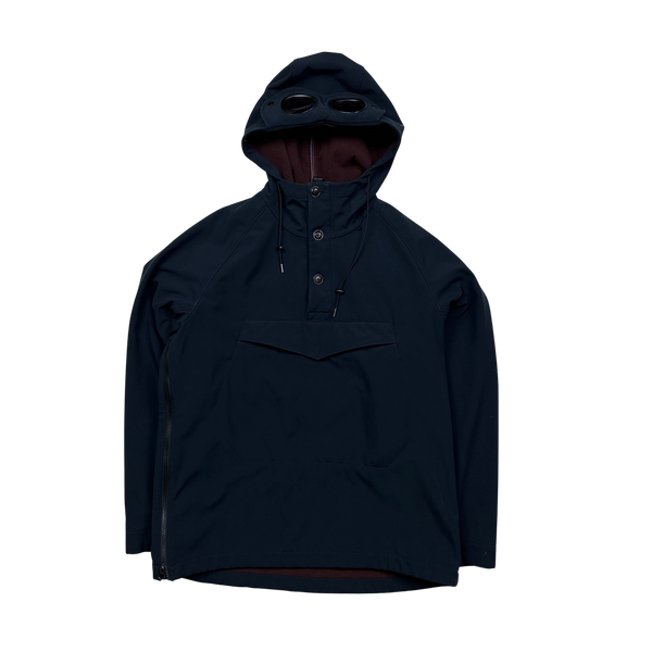 CP Company Navy Soft Shell R Pullover Smock - Medium