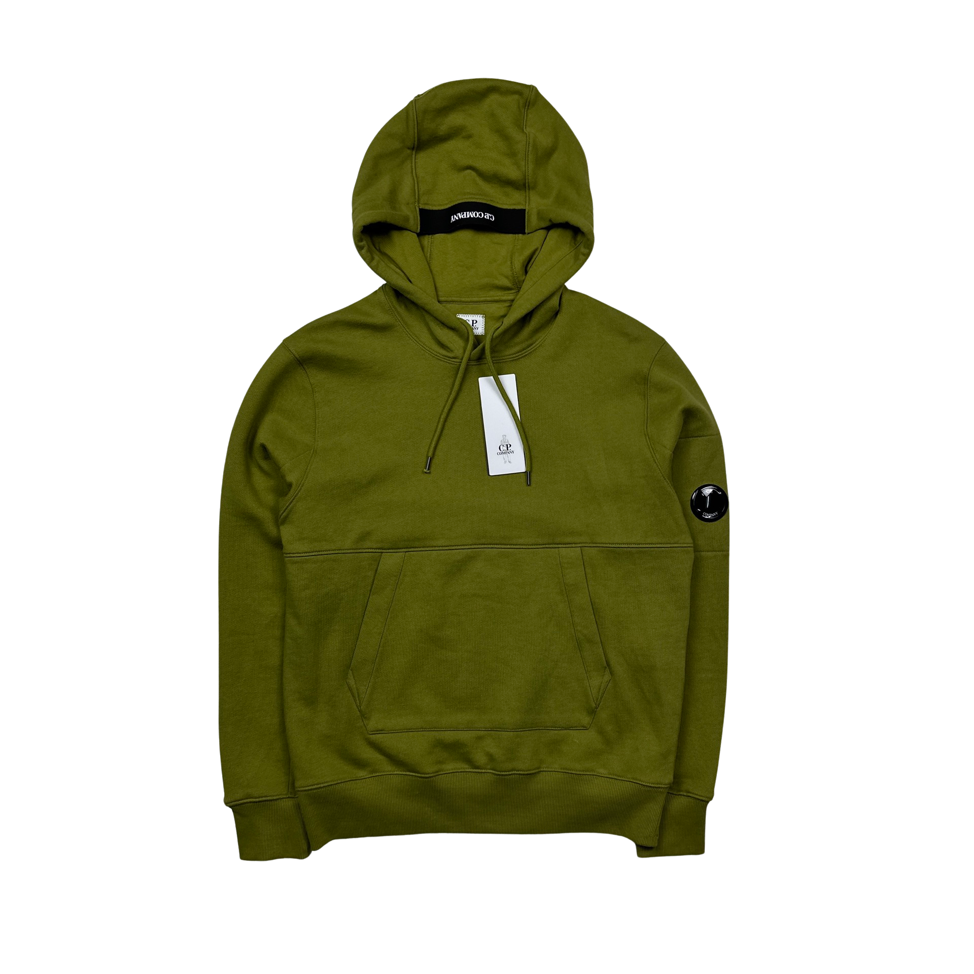 CP Company Pistachio Green Pullover Hoodie Small