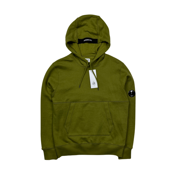 CP Company Pistachio Green Pullover Hoodie - Small