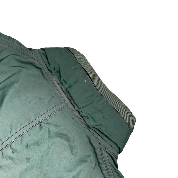 Stone Island 2012 Green Liquid Reflective Field Jacket - XL