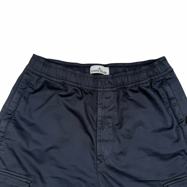 Stone Island 2022 Navy RE T Cargo Trousers - 32" (Medium)