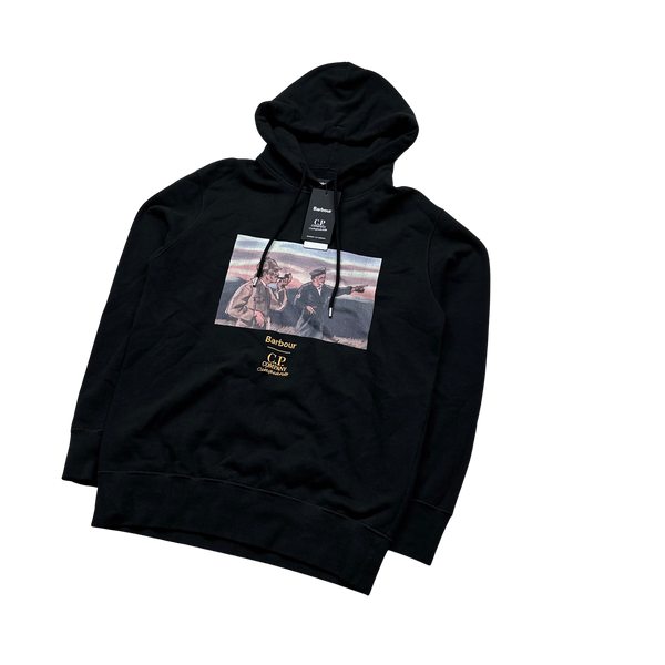 CP Company x Barbour 50th Anniversary Hoodie - Large