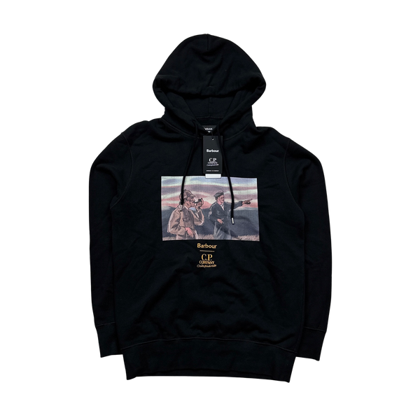 CP Company x Barbour 50th Anniversary Hoodie - Large