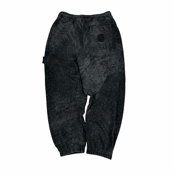 Stone Island x Supreme 2023 Spiderweb Grey Joggers - Small