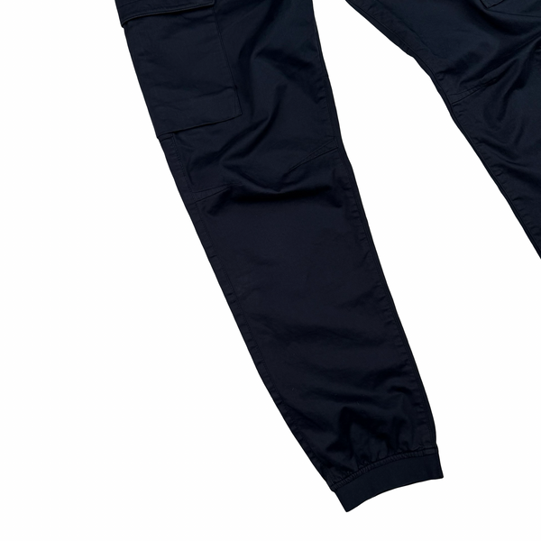 Stone Island 2022 Navy RE T Cargo Trousers - 32" (Medium)