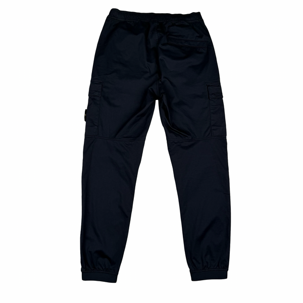 Stone Island 2022 Navy RE T Cargo Trousers - 32" (Medium)