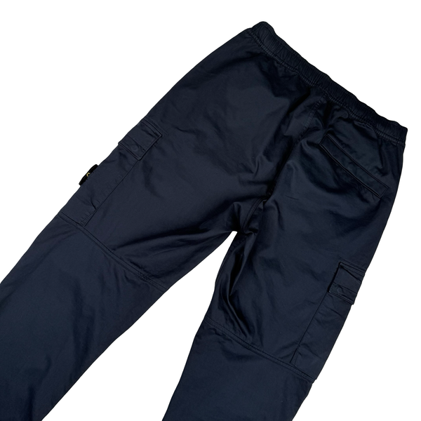 Stone Island 2022 Navy RE T Cargo Trousers - 32" (Medium)