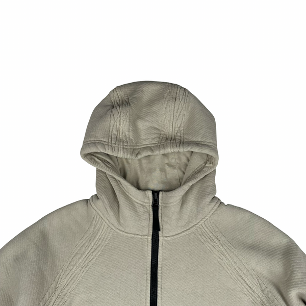 Stone Island 2022 Heavyweight Spellout Thick Hooded Cotton Jumper - Large