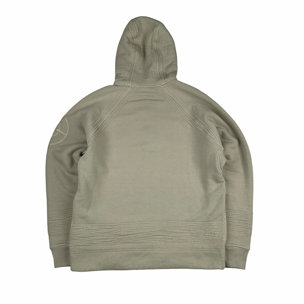 Stone Island 2022 Heavyweight Spellout Thick Hooded Cotton Jumper - Large