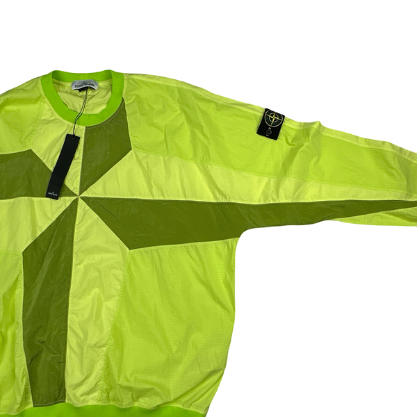 Stone Island 2022 Rip Stop Nylon Metal Compass Crewneck Pullover - 3XL