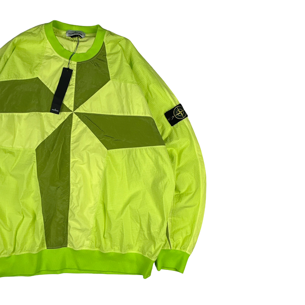 Stone Island 2022 Rip Stop Nylon Metal Compass Crewneck Pullover - 3XL
