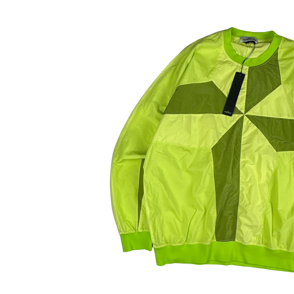 Stone Island 2022 Rip Stop Nylon Metal Compass Crewneck Pullover - 3XL