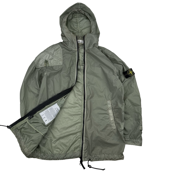 Stone Island 2019 Lamy Velour 3 In 1 Parka Jacket - Small