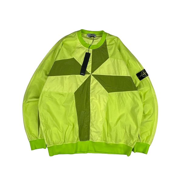 Stone Island 2022 Rip Stop Nylon Metal Compass Crewneck Pullover - 3XL