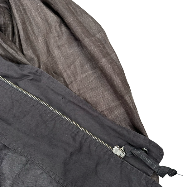 CP Company 2004 Vintage Lino Flax Goggle Jacket - Medium