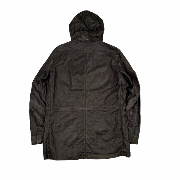 CP Company 2004 Vintage Lino Flax Goggle Jacket - Medium
