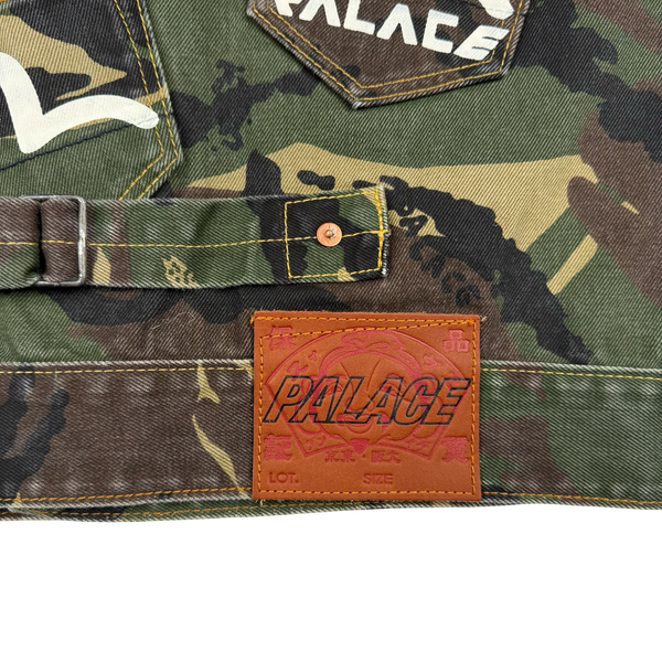 Palace x Evisu Type One Camo denim jacket - Small