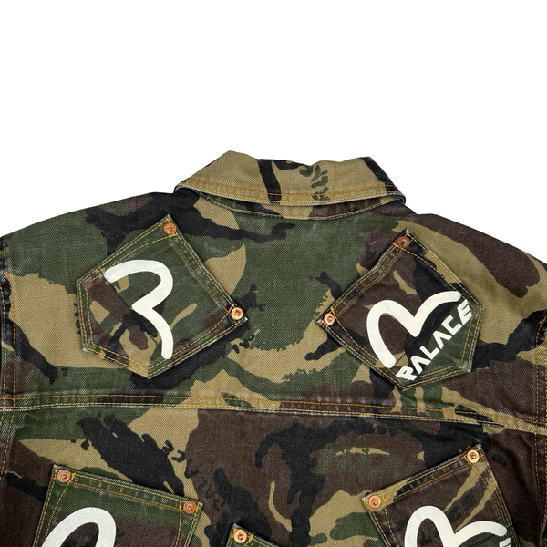Palace x Evisu Type One Camo denim jacket - Small
