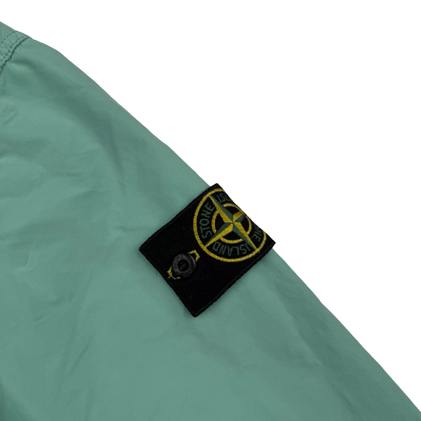 Stone Island 2024 Seagreen Polyester Tela David Light TC Jacket - Large